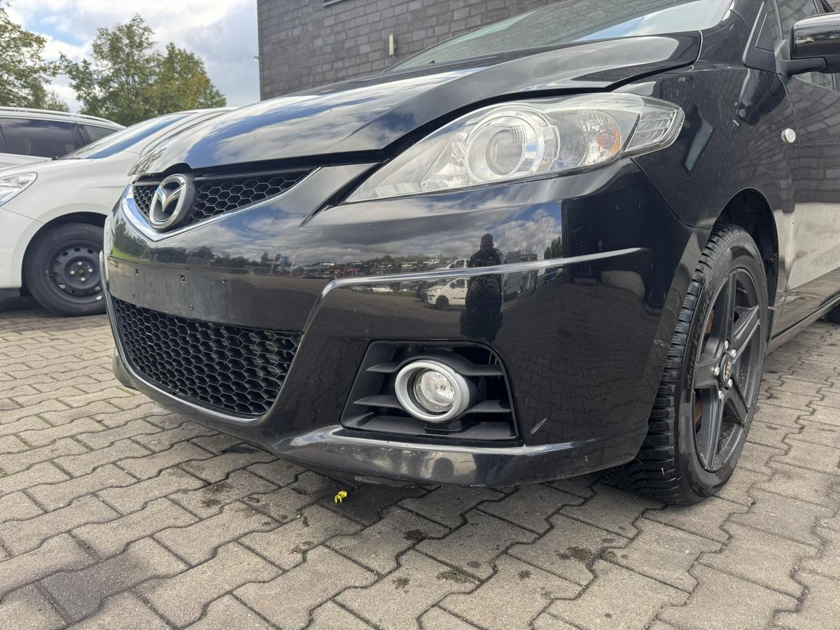 Mazda 5 CR original Sto&szlig;stange Stossf&auml;nger vorn Schwarz Facelift Bj.2010
